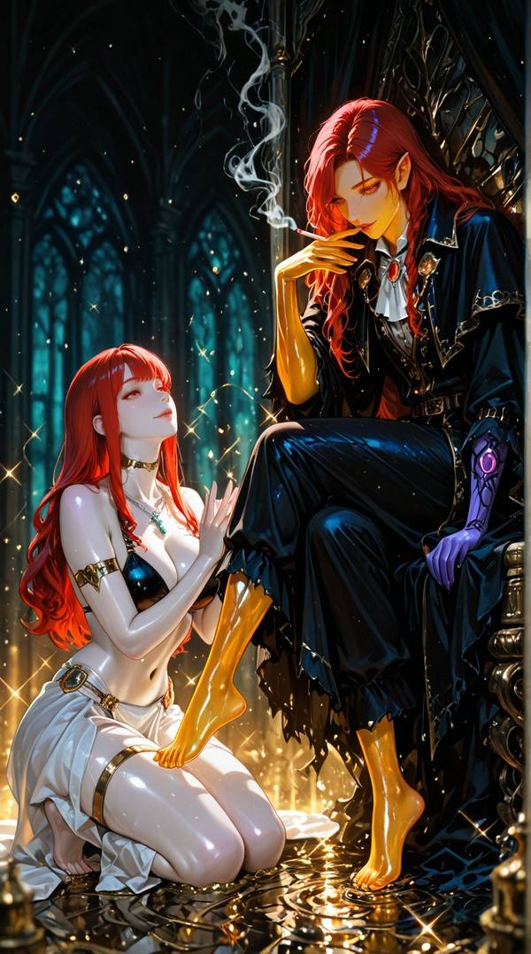 AI-generated image analyzed by PromptLens