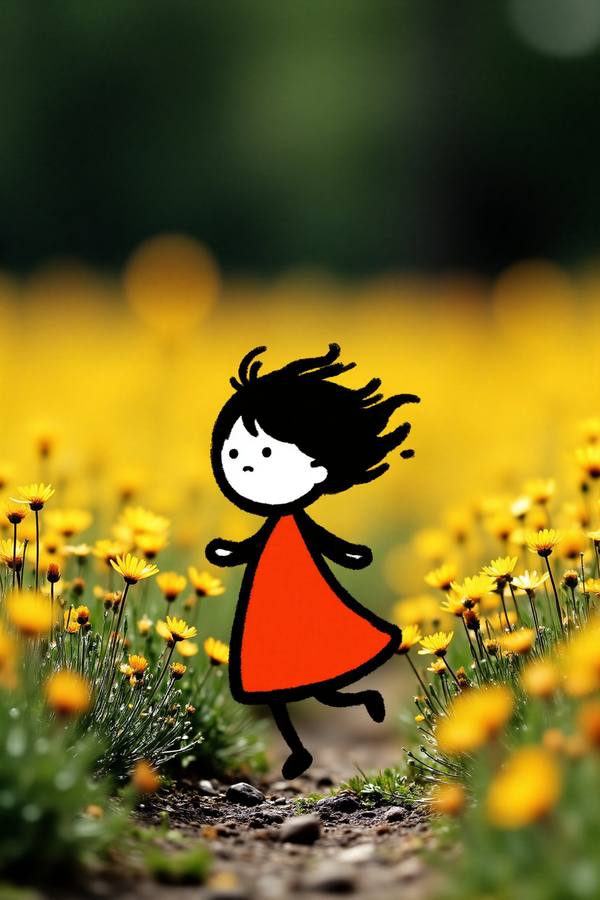 AI-generated image analyzed by PromptLens