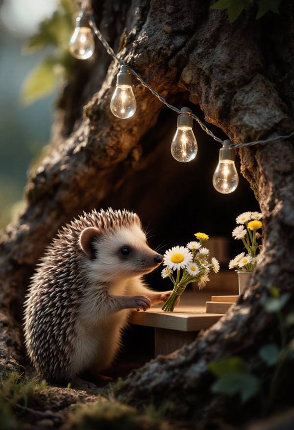 AI-generated image analyzed by PromptLens