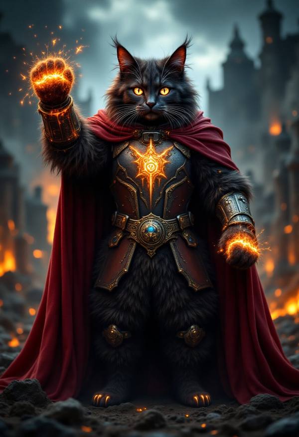 AI-generated image analyzed by PromptLens