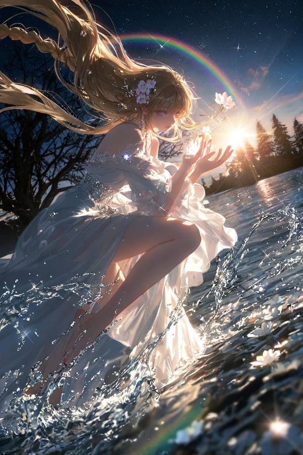 AI-generated image analyzed by PromptLens