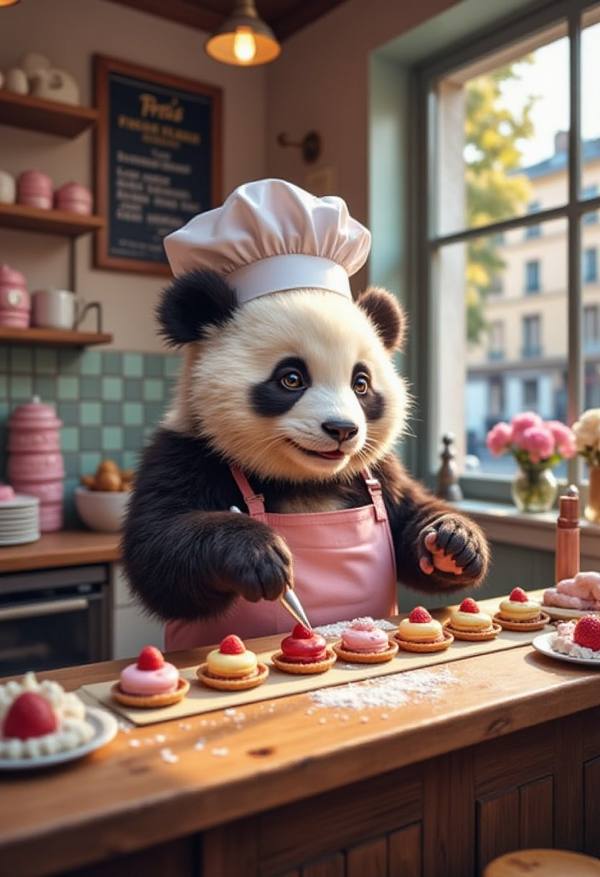 AI-generated image analyzed by PromptLens