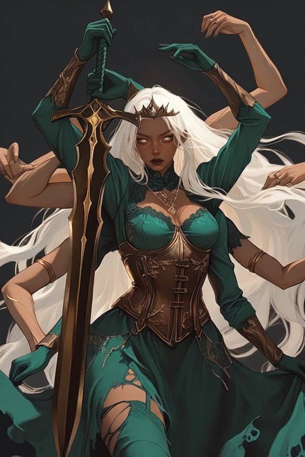 AI-generated image analyzed by PromptLens