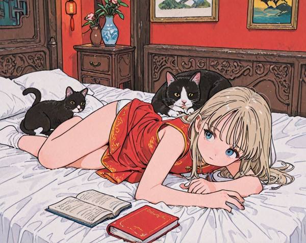 AI-generated image analyzed by PromptLens