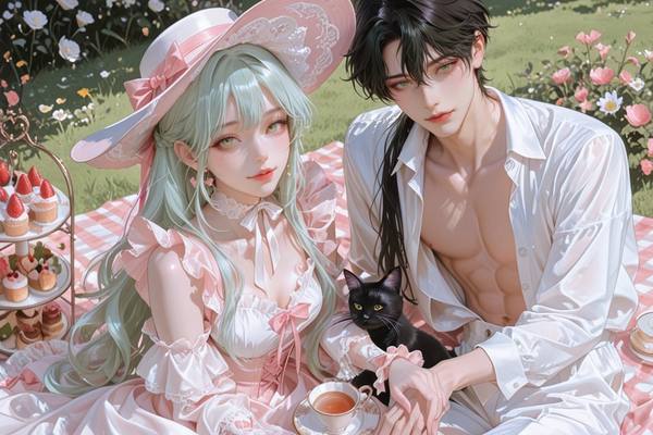 AI-generated image analyzed by PromptLens