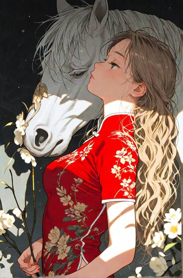 AI-generated image analyzed by PromptLens