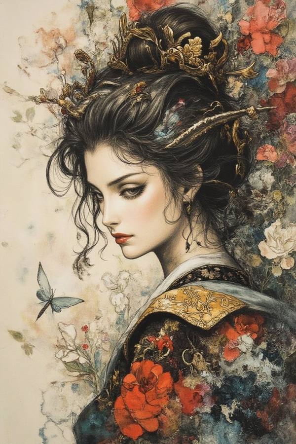 AI-generated image analyzed by PromptLens