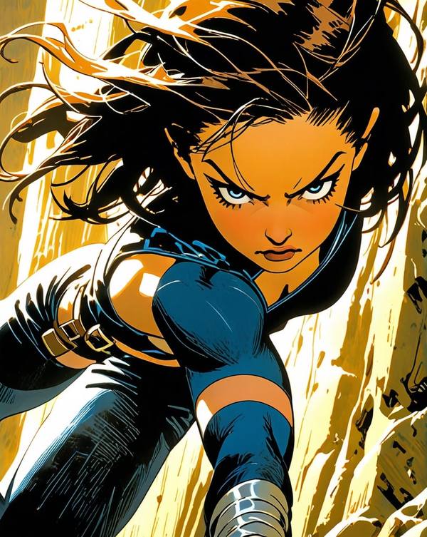 AI-generated image analyzed by PromptLens