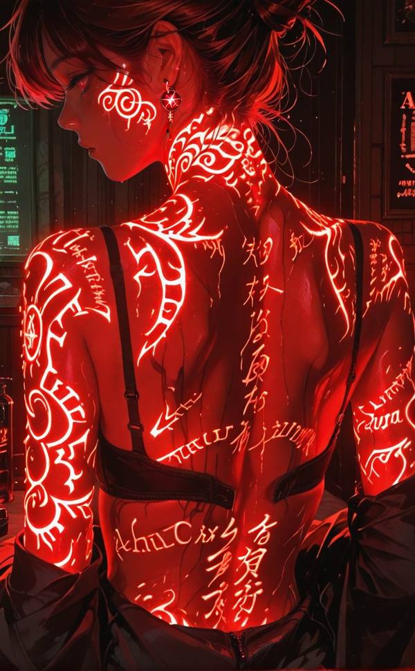 AI-generated image analyzed by PromptLens