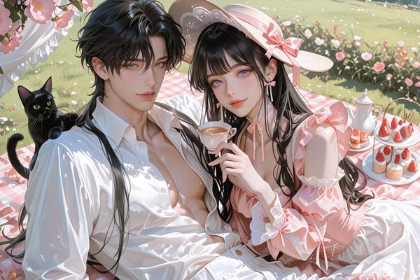 AI-generated image analyzed by PromptLens