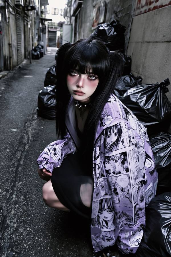 AI-generated image analyzed by PromptLens