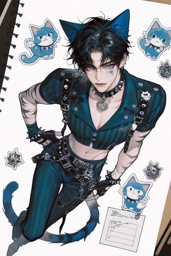 AI-generated image analyzed by PromptLens