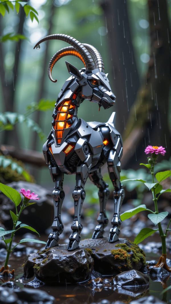 AI-generated image analyzed by PromptLens