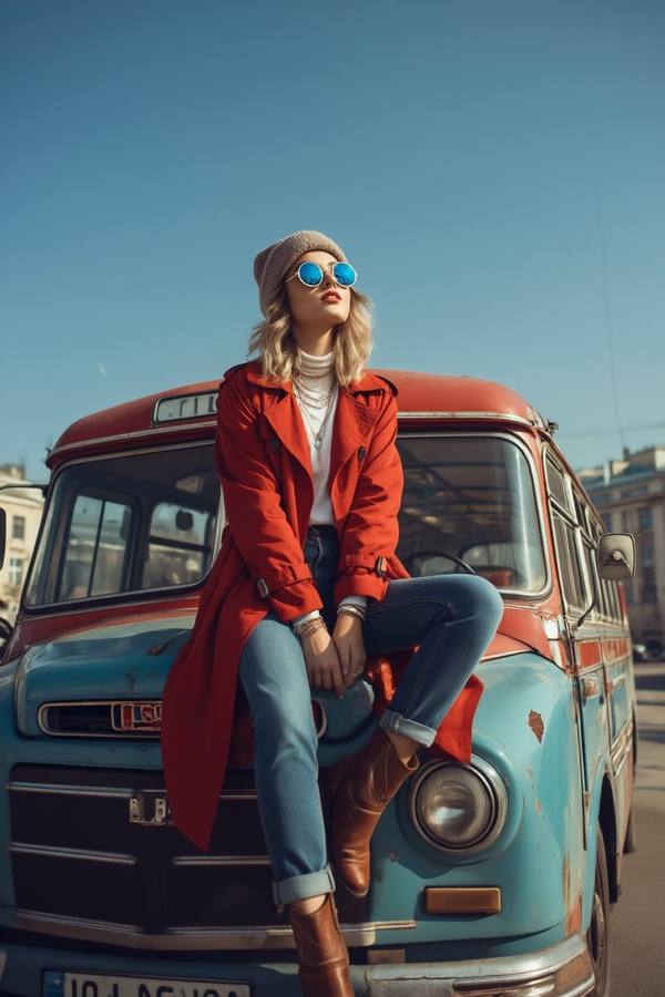 AI-generated image analyzed by PromptLens