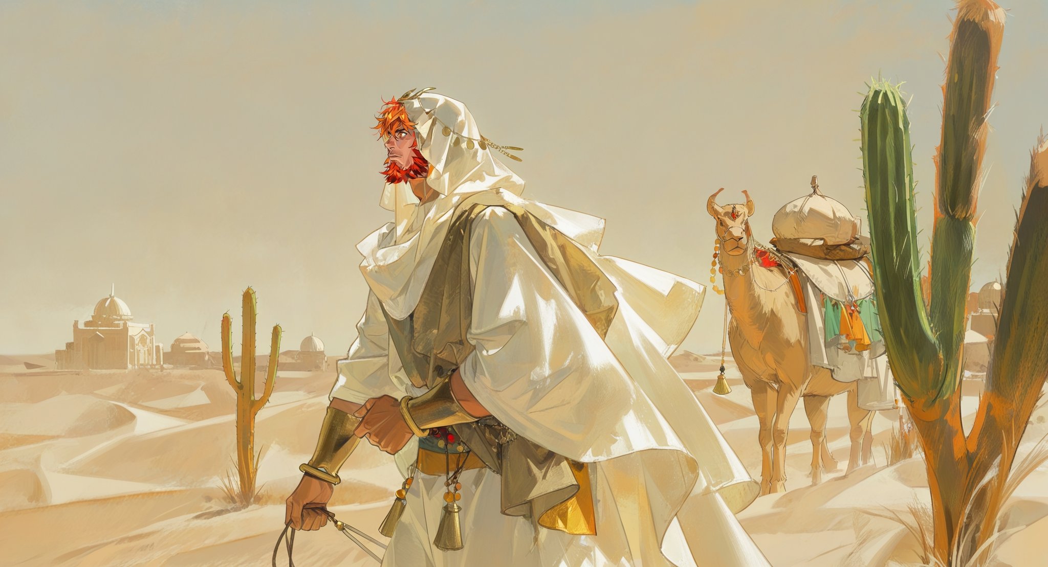 AI-generated image analyzed by PromptLens