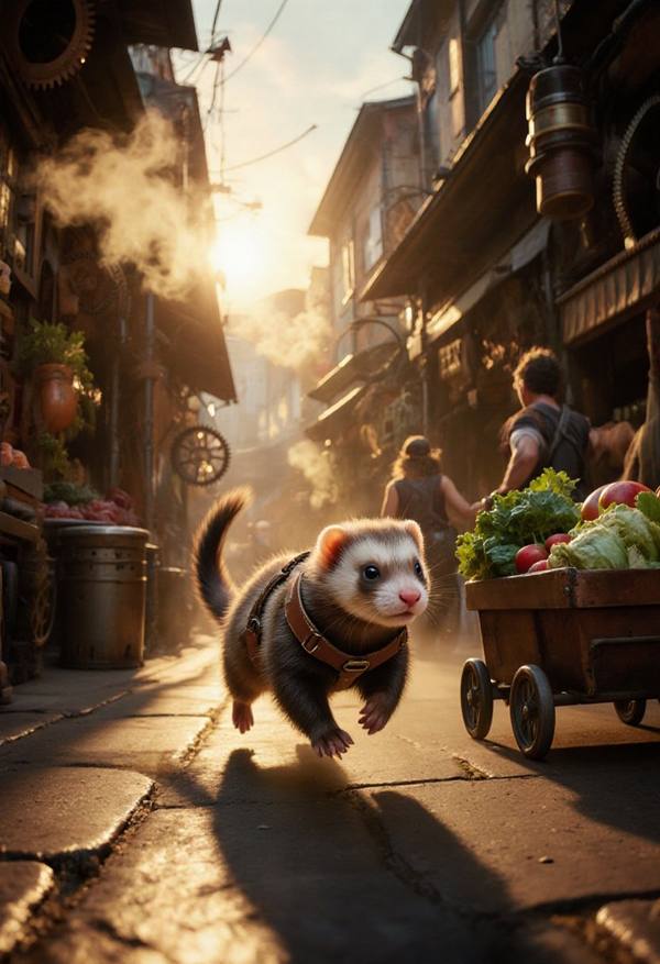 AI-generated image analyzed by PromptLens