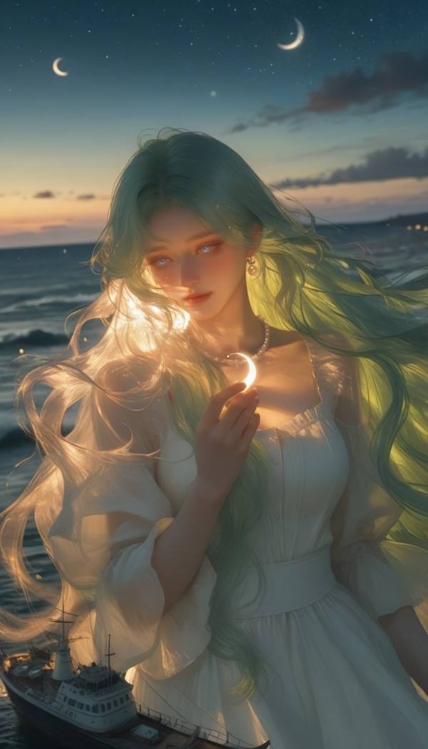 AI-generated image analyzed by PromptLens