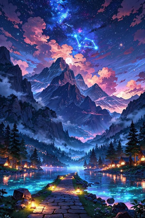 AI-generated image analyzed by PromptLens