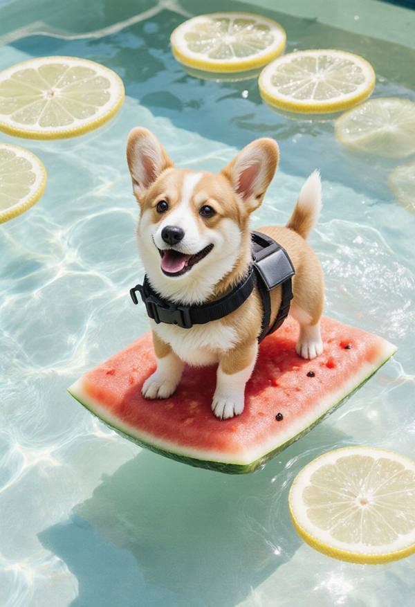 AI-generated image analyzed by PromptLens