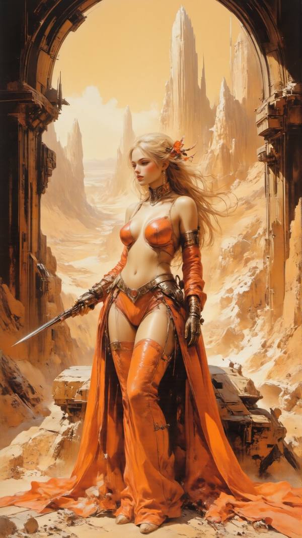 AI-generated image analyzed by PromptLens