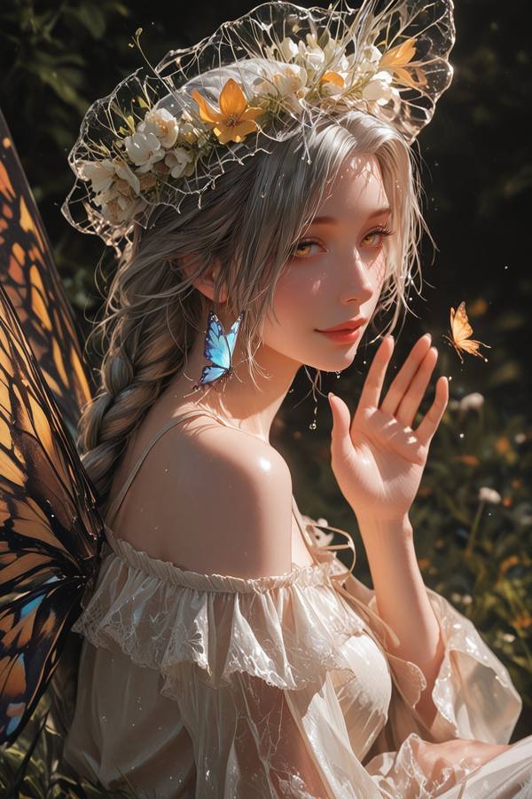 AI-generated image analyzed by PromptLens