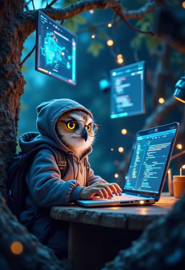 AI-generated image analyzed by PromptLens