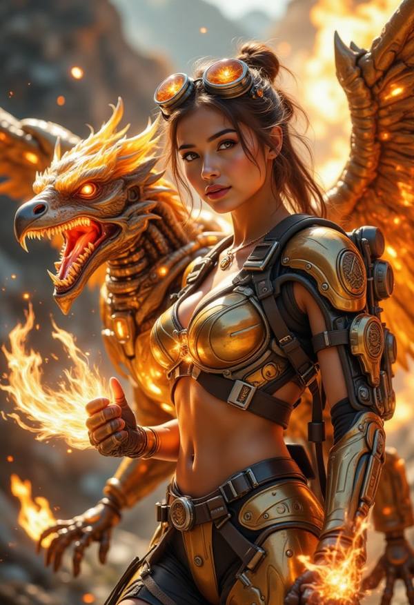 AI-generated image analyzed by PromptLens