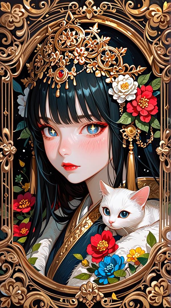 AI-generated image analyzed by PromptLens