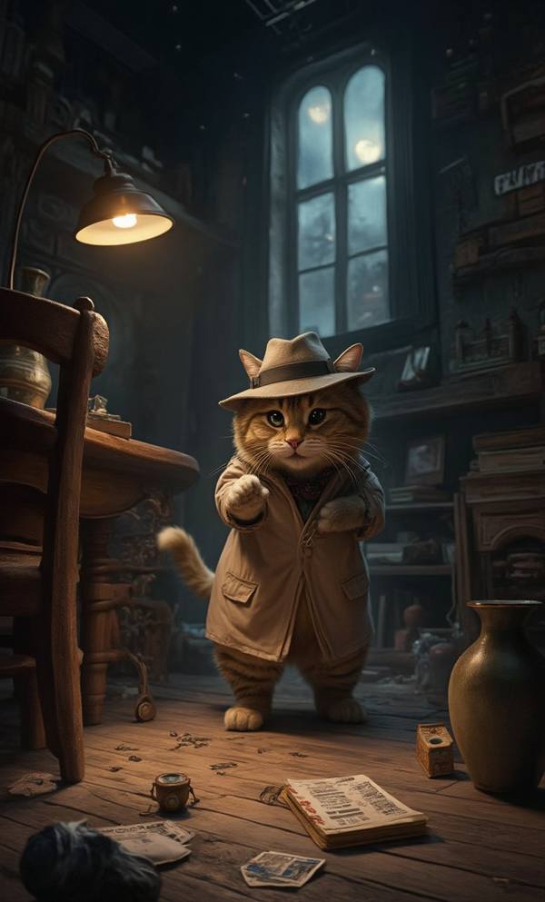 AI-generated image analyzed by PromptLens