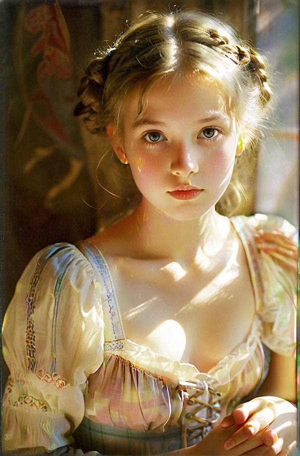 AI-generated image analyzed by PromptLens