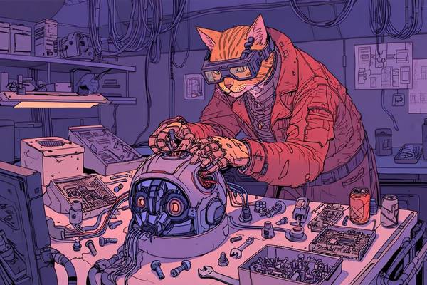 AI-generated image analyzed by PromptLens