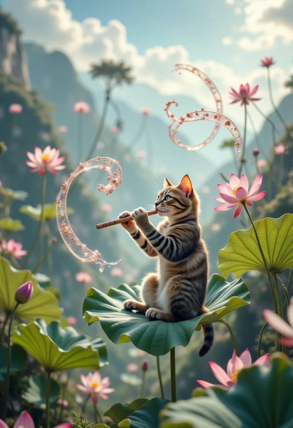 AI-generated image analyzed by PromptLens