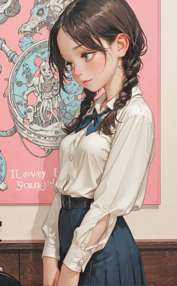 AI-generated image analyzed by PromptLens