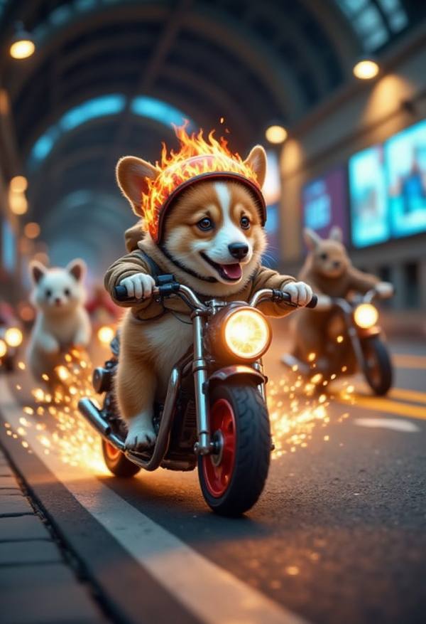 AI-generated image analyzed by PromptLens