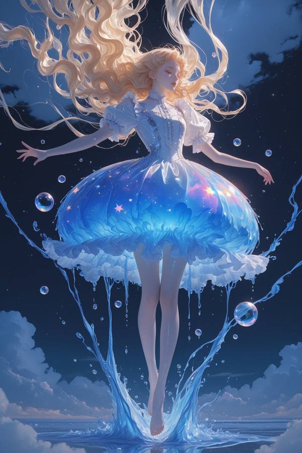 AI-generated image analyzed by PromptLens