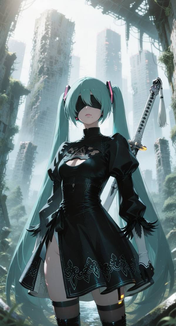 AI-generated image analyzed by PromptLens