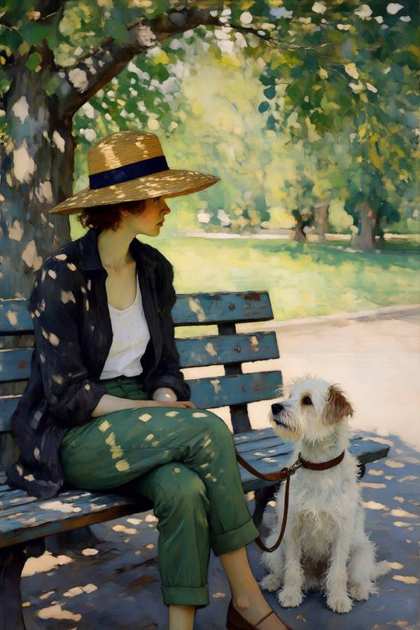 AI-generated image analyzed by PromptLens