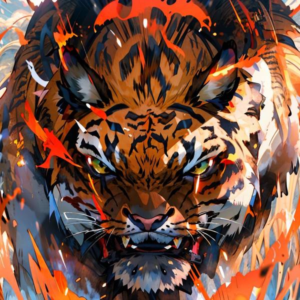 AI-generated image analyzed by PromptLens