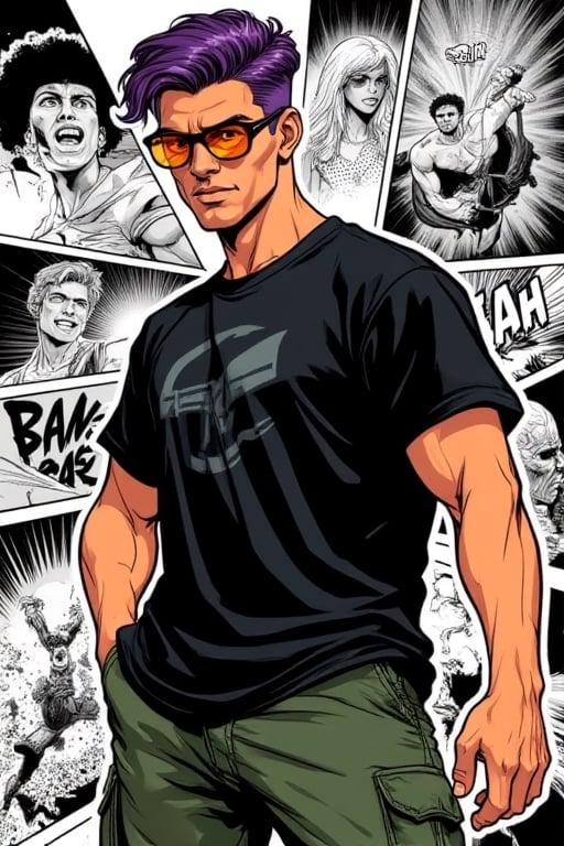 AI-generated image analyzed by PromptLens