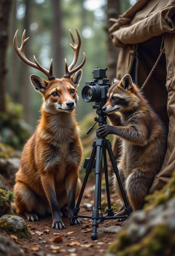 AI-generated image analyzed by PromptLens