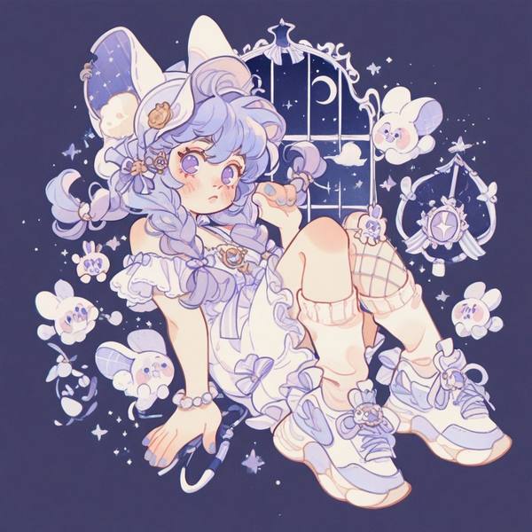 AI-generated image analyzed by PromptLens