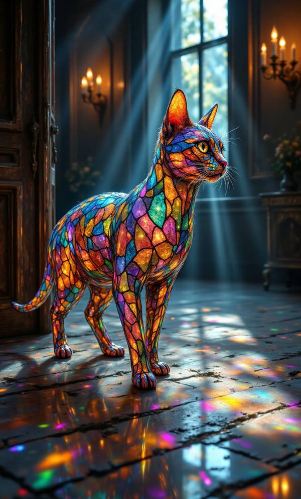 AI-generated image analyzed by PromptLens