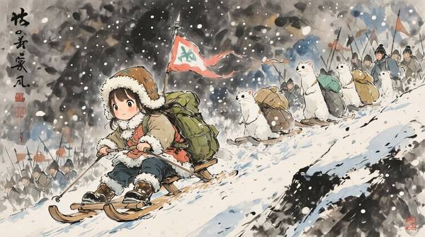 AI-generated image analyzed by PromptLens