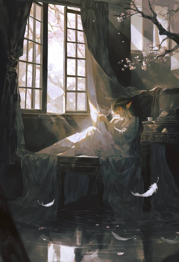 AI-generated image analyzed by PromptLens