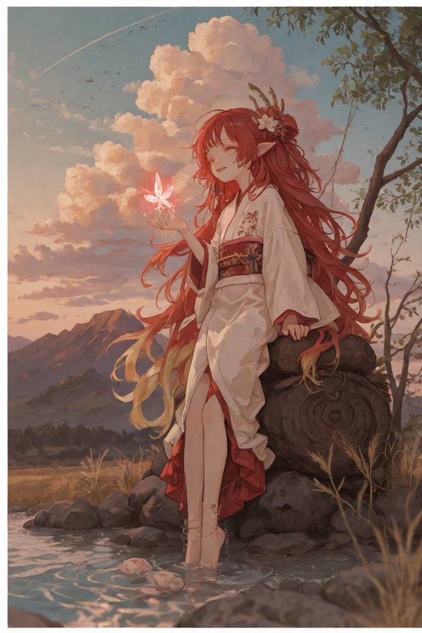 AI-generated image analyzed by PromptLens