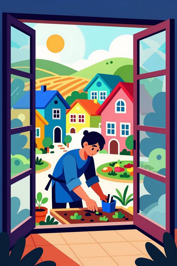 AI-generated image analyzed by PromptLens