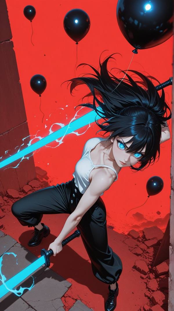 AI-generated image analyzed by PromptLens