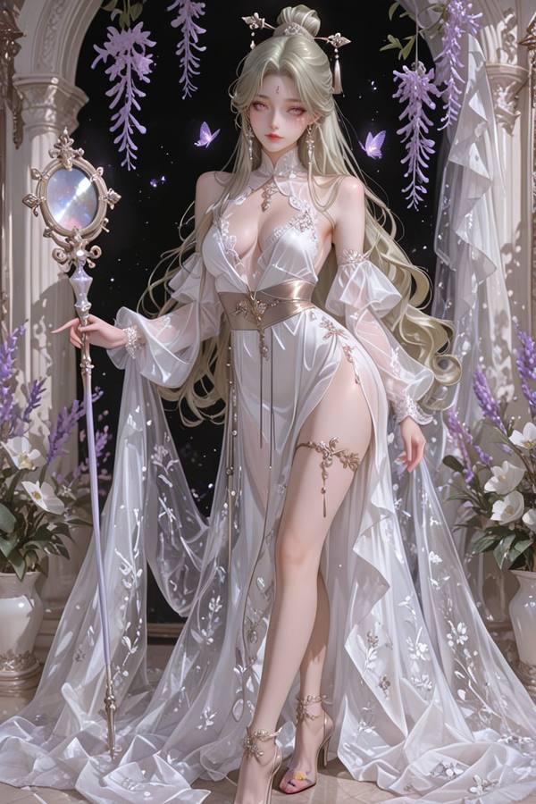 AI-generated image analyzed by PromptLens