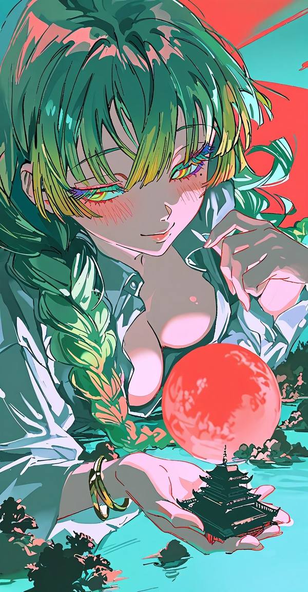 AI-generated image analyzed by PromptLens