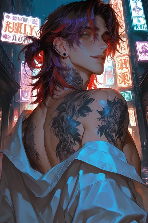 AI-generated image analyzed by PromptLens